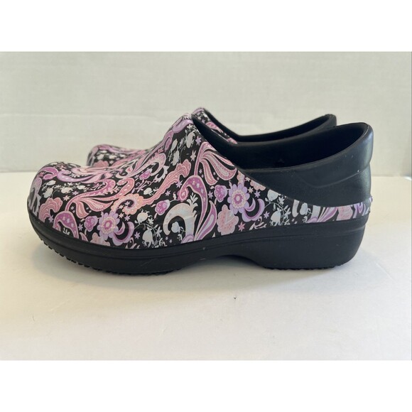 Crocs Womens Duel Comfort At Work Neria Pro II Graphic Slip Resistant Clog Sz 8W - Picture 4 of 12